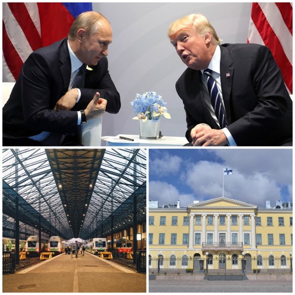 Центр Хельсинки закроют для транспорта в день саммита Путина и Трампа
