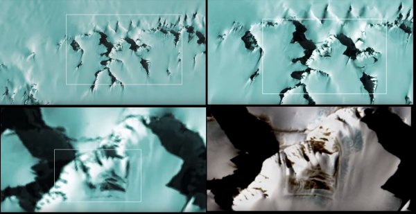 В Антарктиде ученые обнаружили неизвестные руины