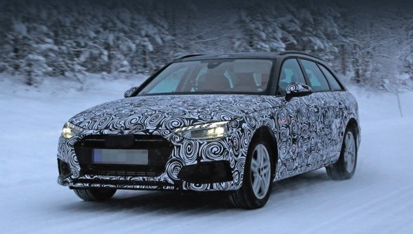 Обновленный универсал Audi A4 Avant отправился на тесты