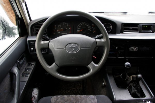 «Круче трактора»: Toyota Land Cruiser 80 показал «как надо» на зимнем офф-роуде