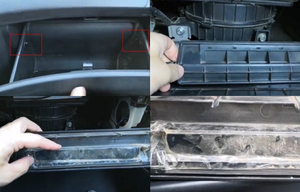 Три минуты и кусок скотча: Владелец Hyundai Solaris показал, как бороться с запотеванием стекол