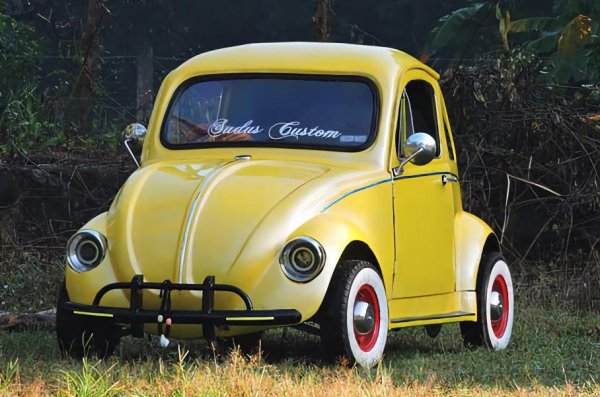 Машина-мечта: Механик из Индии собрал Volkswagen Beetle по фотографии