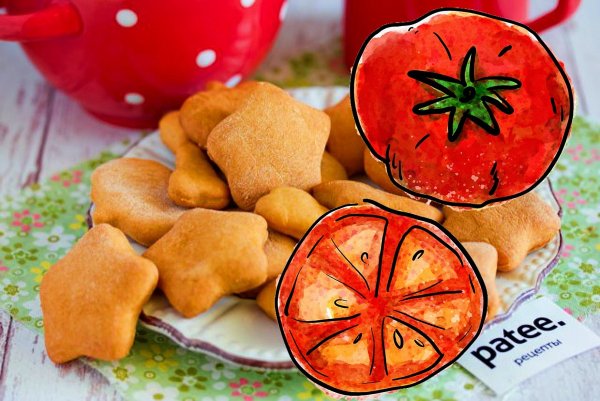 Как удивить сладкоежку: печенье на томатном соке