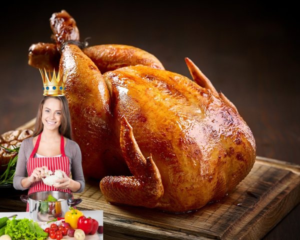 Царское угощение к пасхальному столу – Бесхребетная курица с начинкой