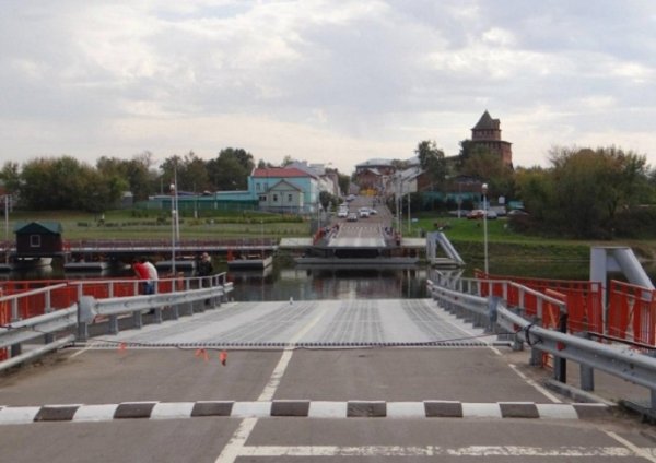 В Коломне закрыли Бобреневский мост из-за паводка