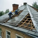 В лицее Мытищ масштабно обновляют крышу для защиты от протечек